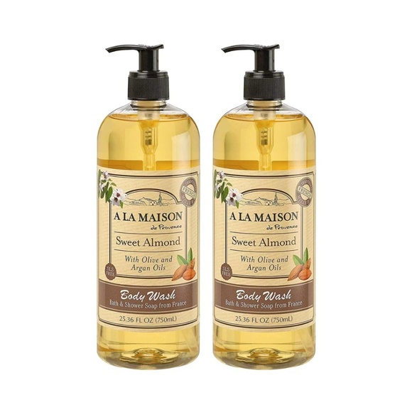A La Maison Sweet Almond Body Wash (25.36 fl oz) – Set of 2 - Picture 1 of 2